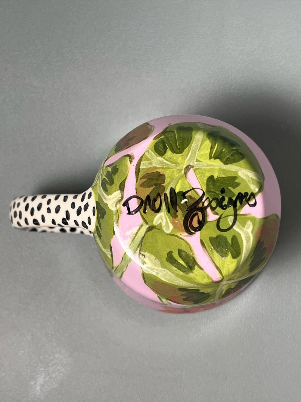 Droll Designs Geranium Mug - Picture 6 of 6